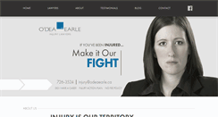 Desktop Screenshot of odeaearle.ca